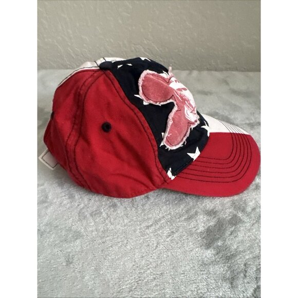 Disney Parks Mickey Mouse original Patriotic Baseball Cap Hat adjustable - Picture 4 of 6